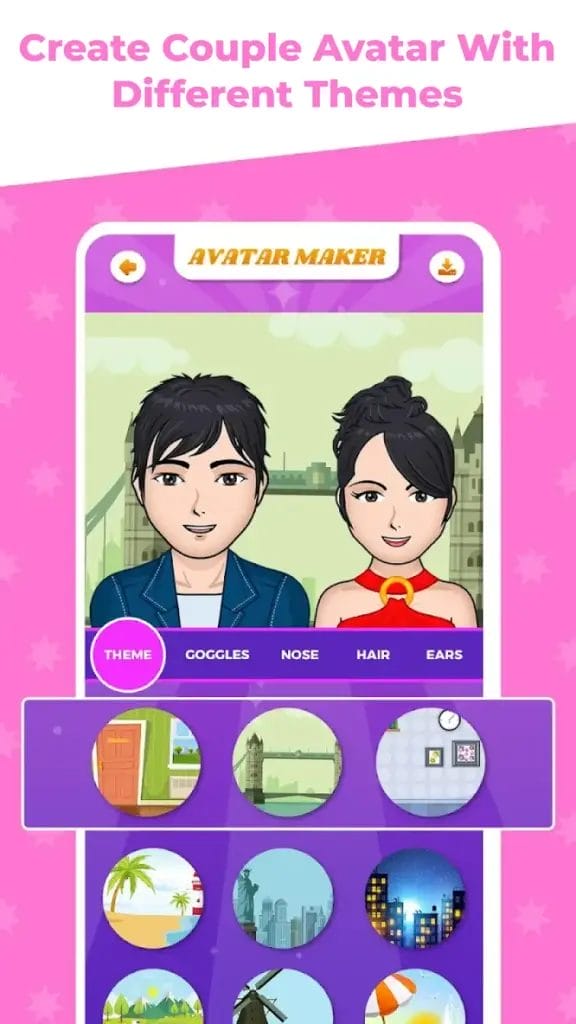Apk Avatar Maker Cartoon Character