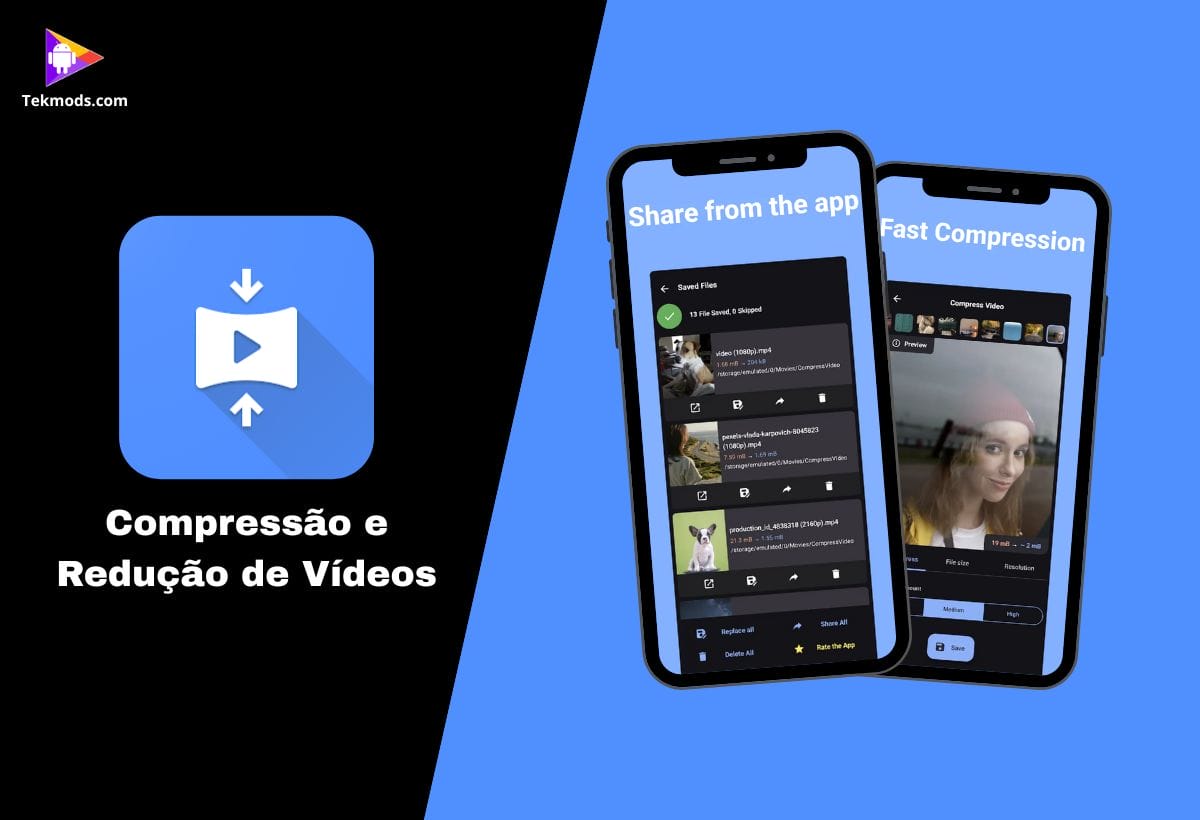Compressão E Redução De Vídeos