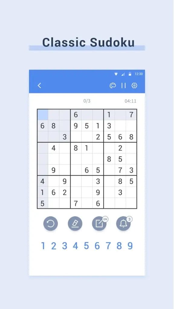 Sudoku Clássico Mod Apk