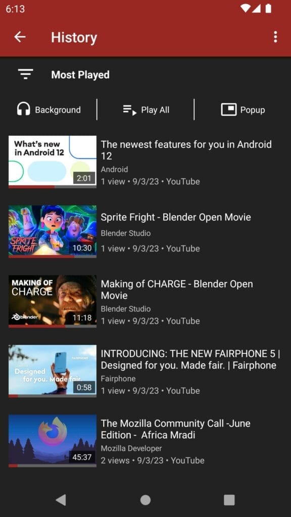 Newpipe Android